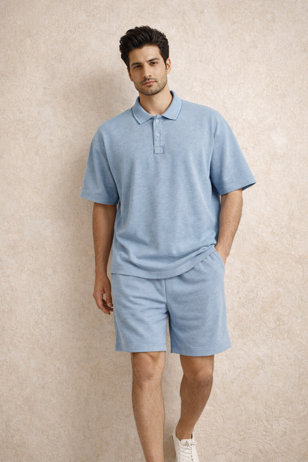 Zwuri Men Polo Cord Set