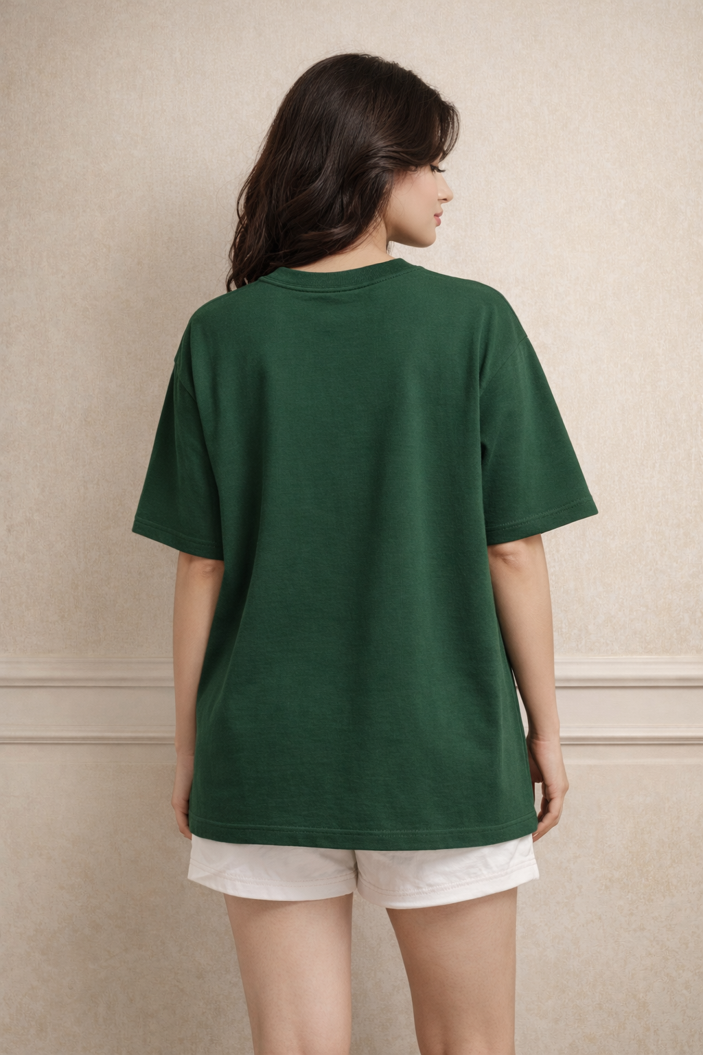 Zwuri Women Solids Oversized Tee