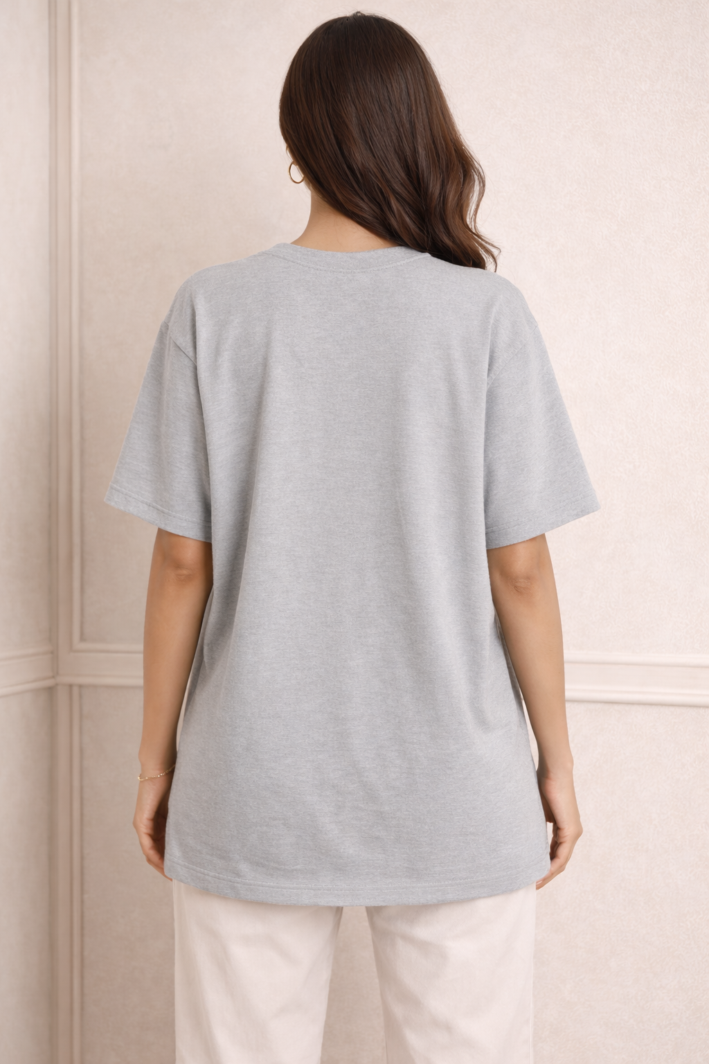 Zwuri Women Solids Oversized Tee