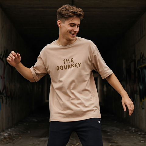 🧶 Zwuri “The Journey” Tee Woven in Chaos, Styled in Heart