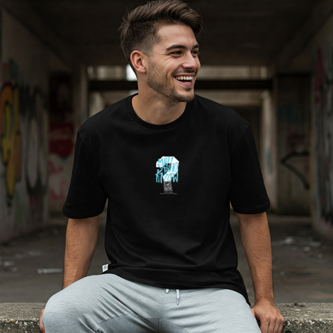 You Don’t Know? Oversized T-Shirt for Men by Zwuri