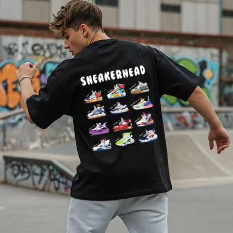 👟 Sneakerhead Oversized T-Shirt – Zwuri Exclusive for the Sole-Obsessed