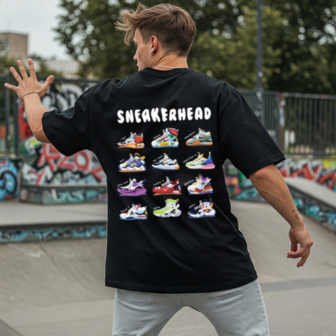👟 Sneakerhead Oversized T-Shirt – Zwuri Exclusive for the Sole-Obsessed