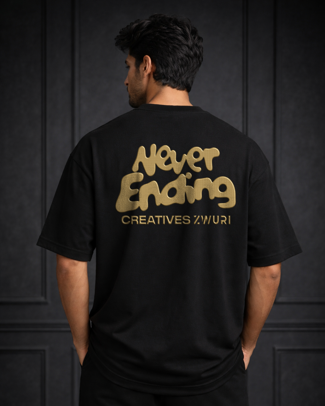 Zwuri Men Never Ending Oversized Tee