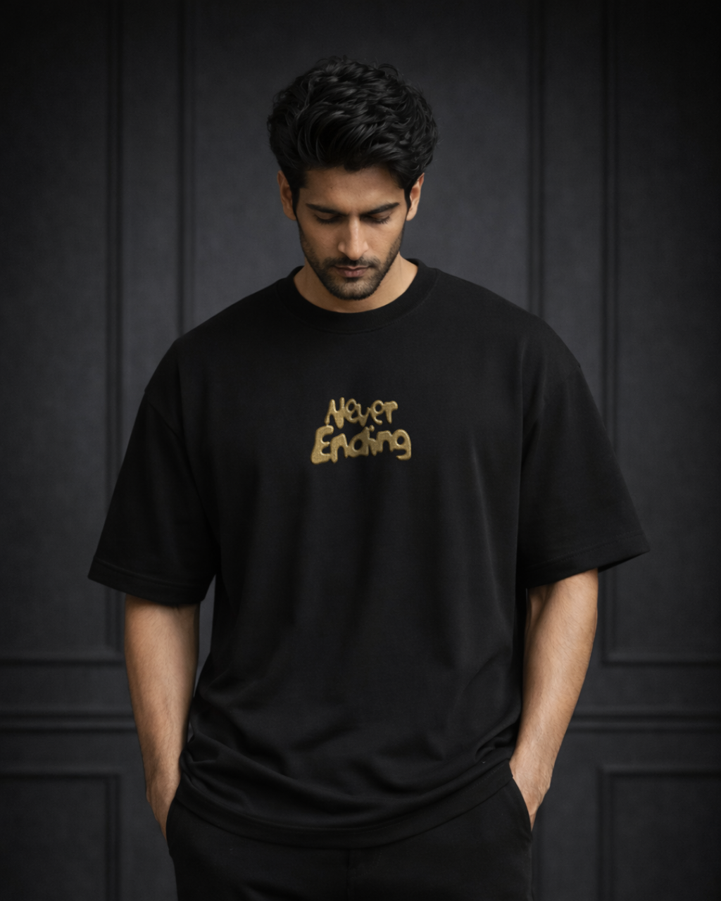 Zwuri Men Never Ending Oversized Tee