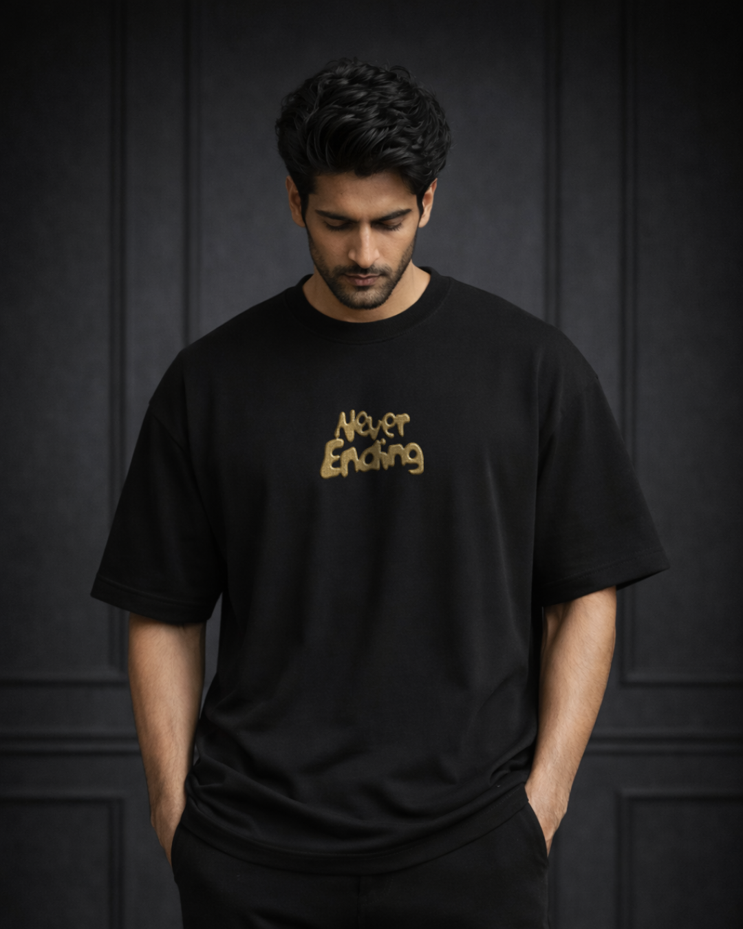 Zwuri Men Never Ending Oversized Tee