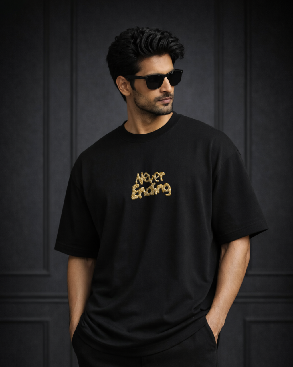 Zwuri Men Never Ending Oversized Tee