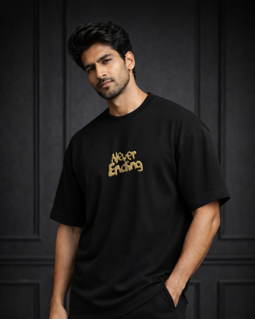 Zwuri Men Never Ending Oversized Tee