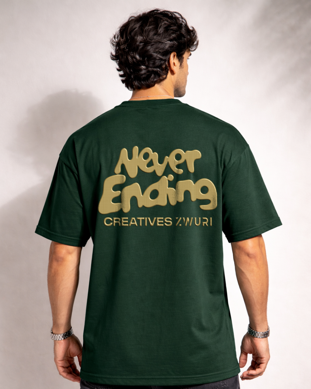 Zwuri Men Never Ending Oversized Tee
