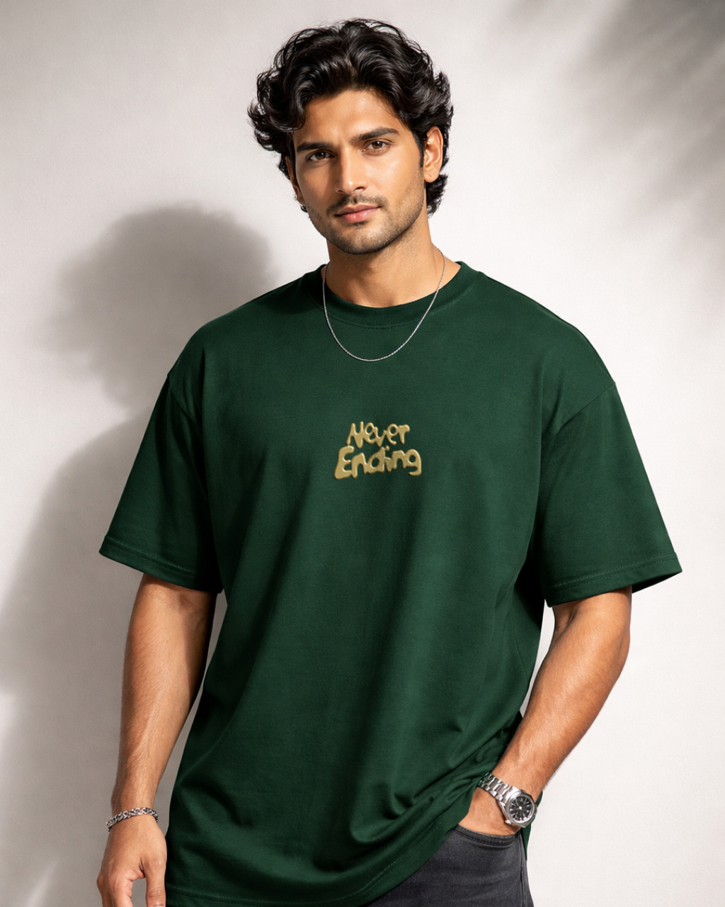 Zwuri Men Never Ending Oversized Tee