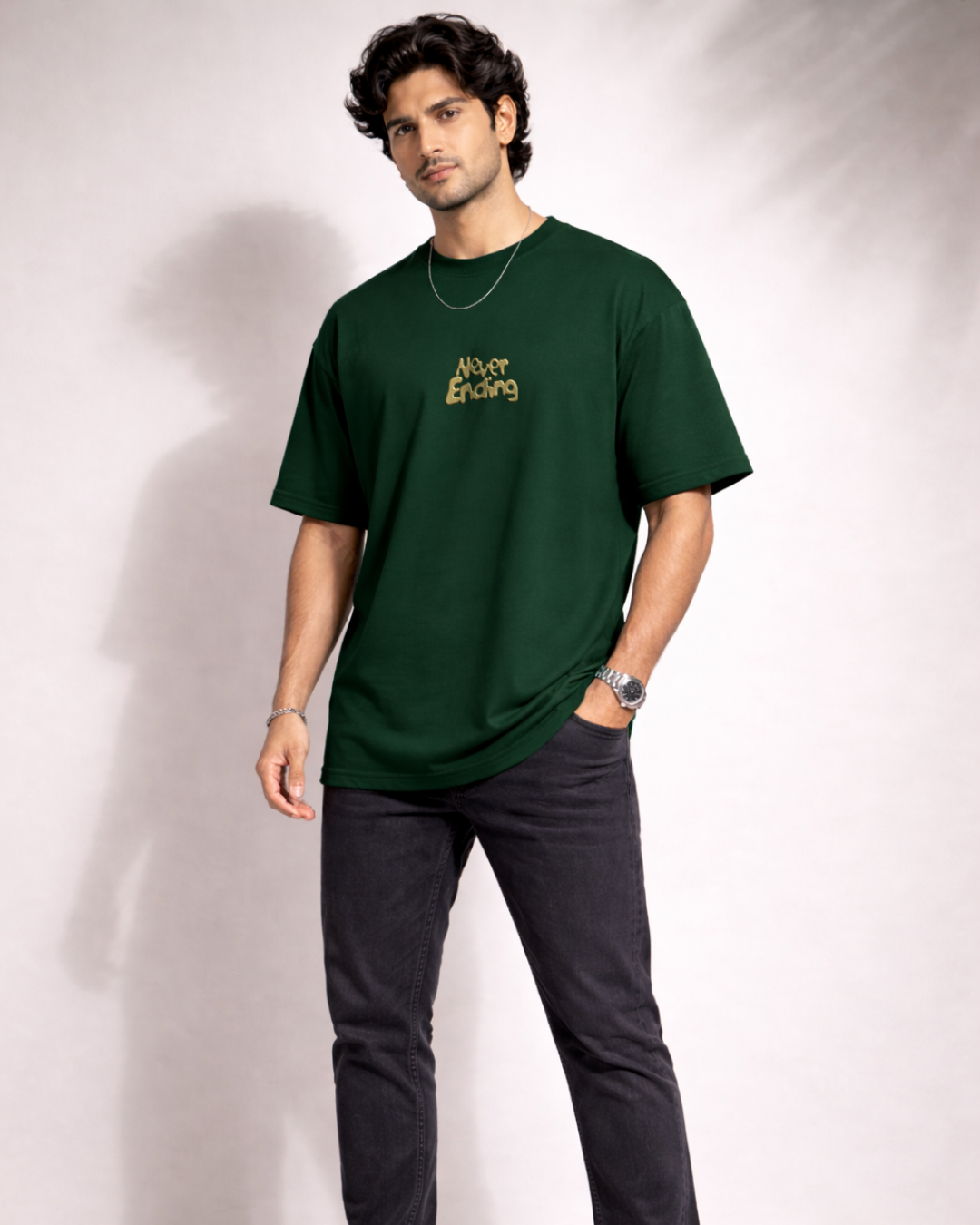 Zwuri Men Never Ending Oversized Tee