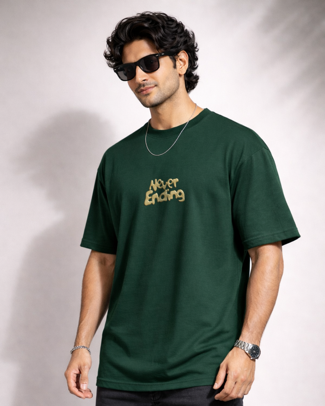 Zwuri Men Never Ending Oversized Tee