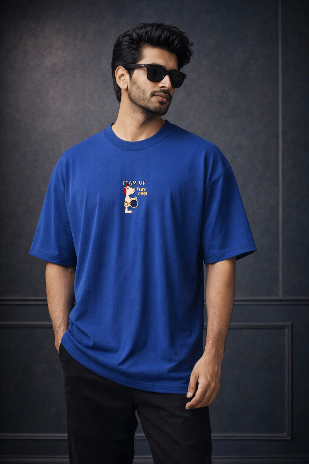 Zwuri Men Team Up Oversized Tee