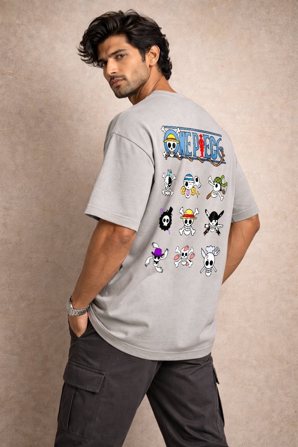 Zwuri Men One Piece Oversized Tee