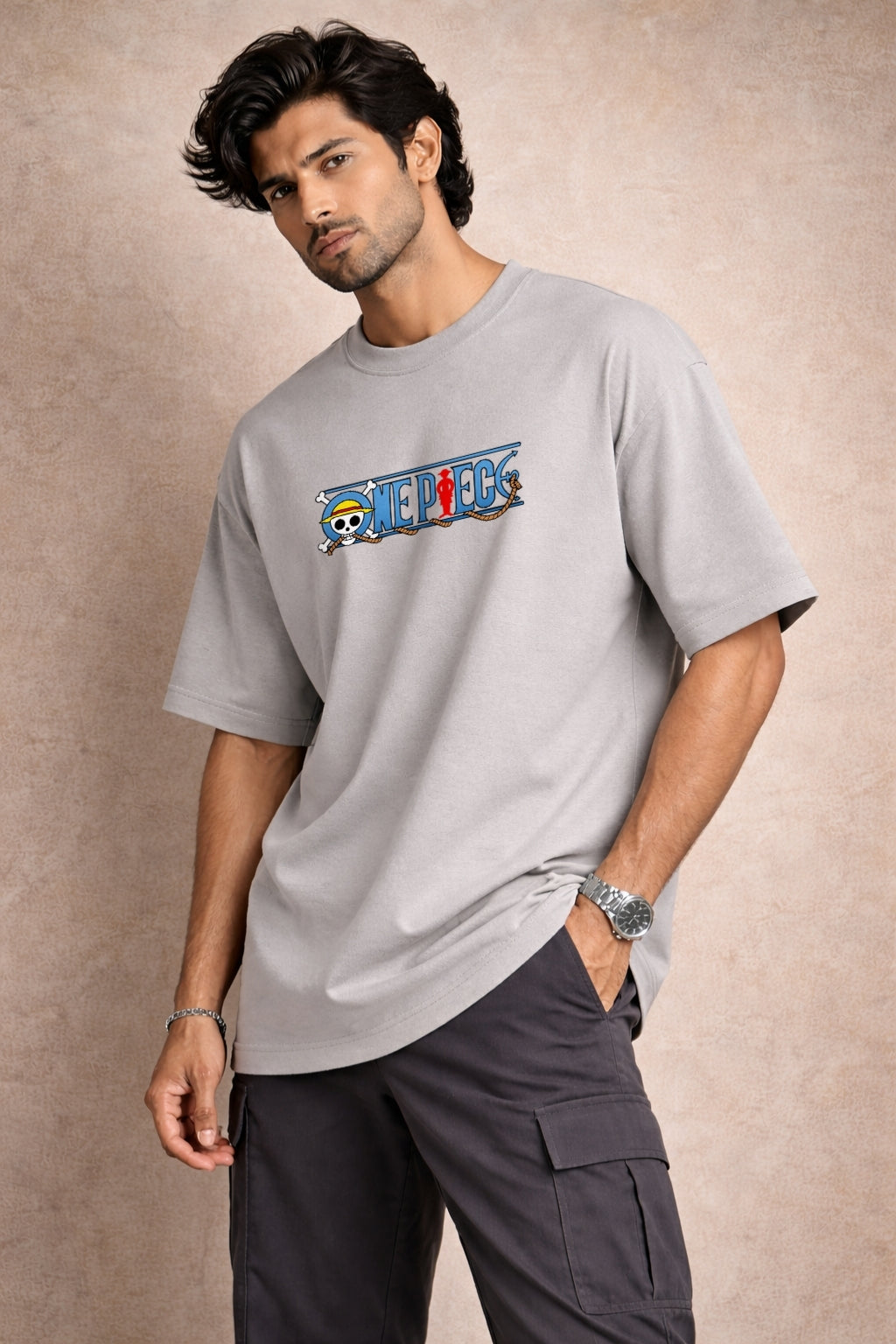 Zwuri Men One Piece Oversized Tee