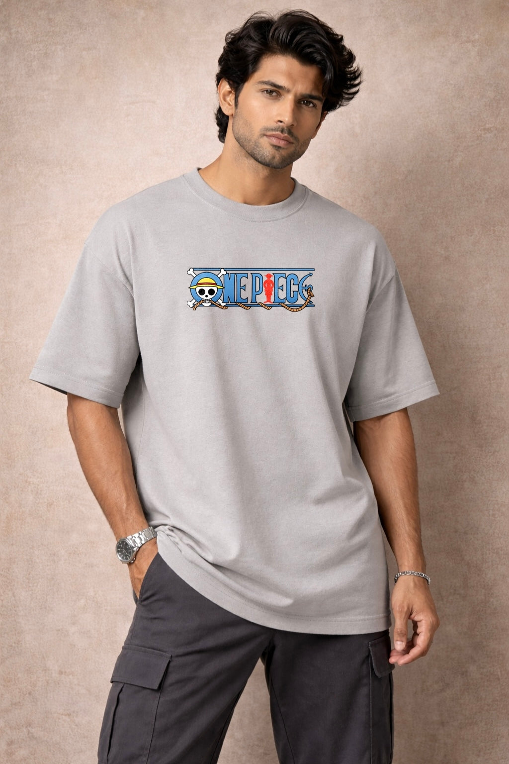 Zwuri Men One Piece Oversized Tee