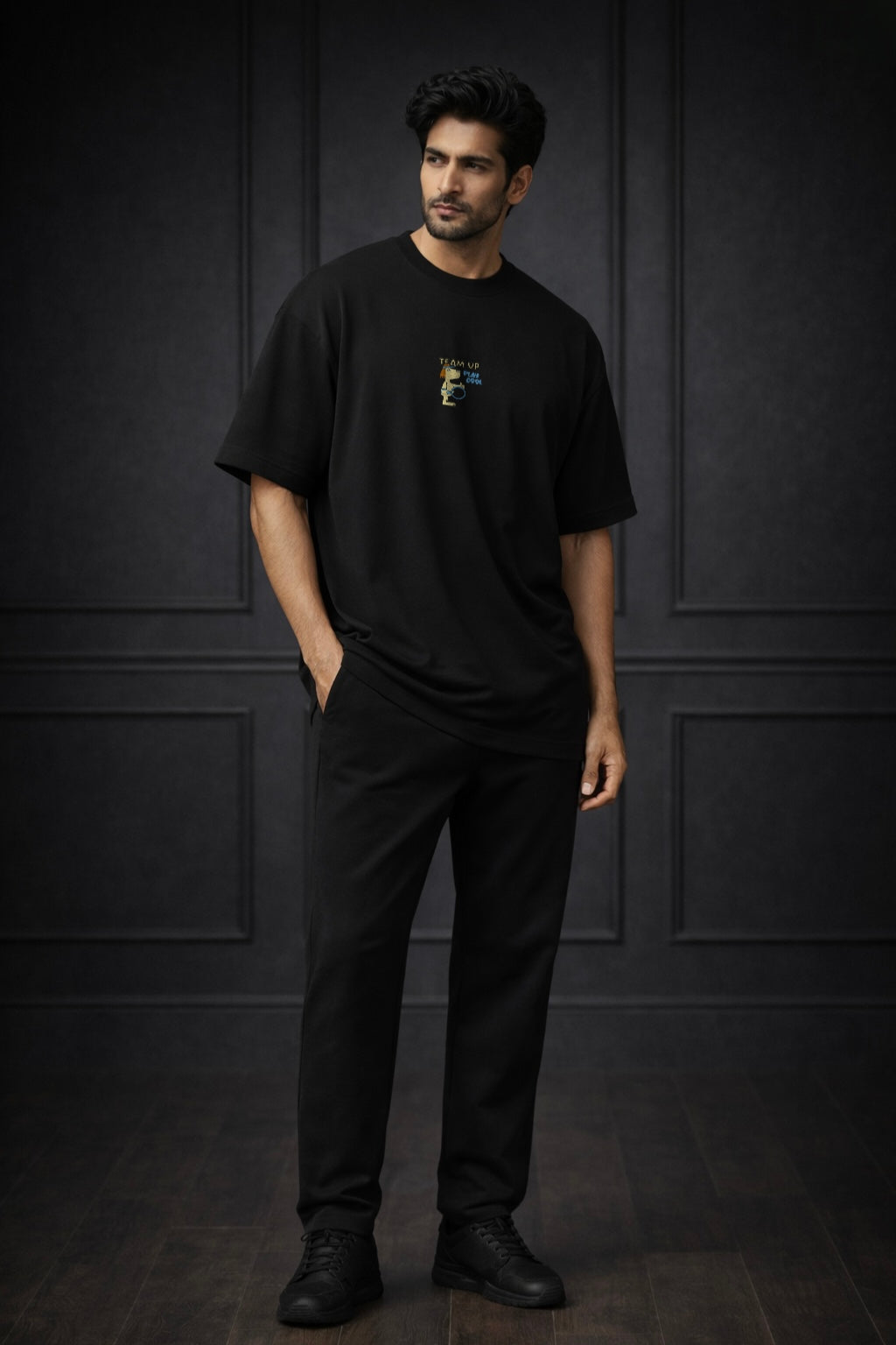 Zwuri Men Team Up Oversized Tee