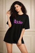 Zwuri Women Baddie Oversized Tee