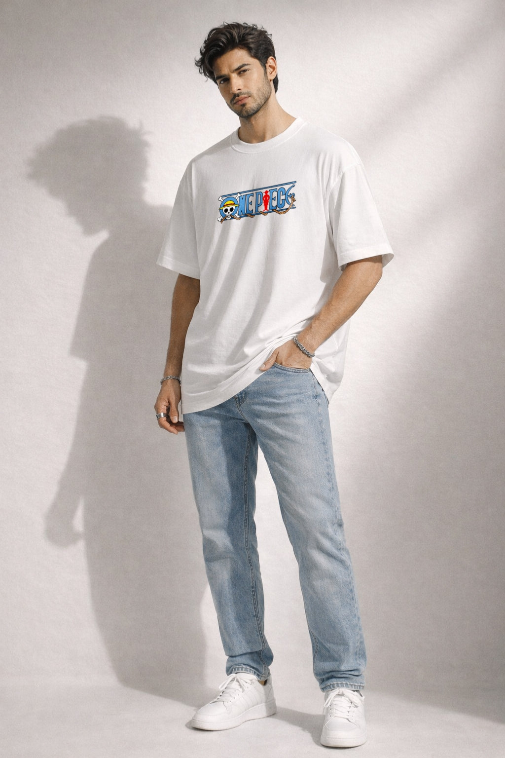 Zwuri Men One Piece Oversized Tee