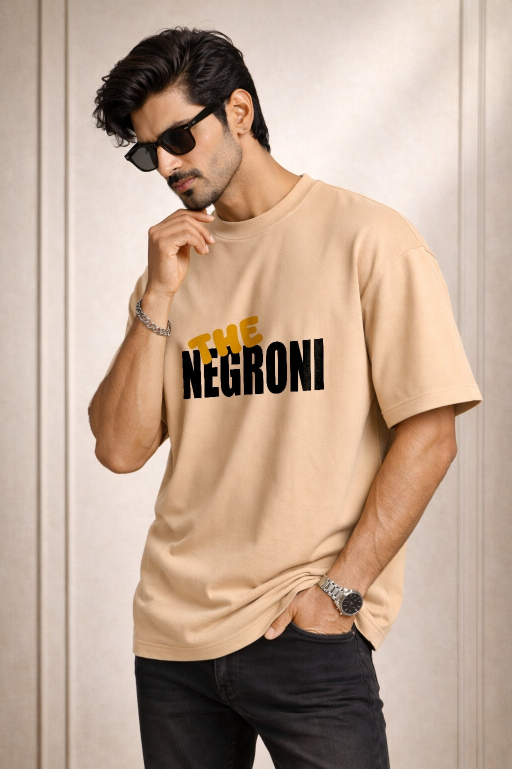 Zwuri Men The Negroni Oversized Tee