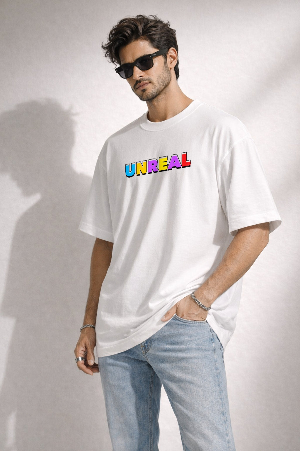 Zwuri Men Unreal Oversized Tee