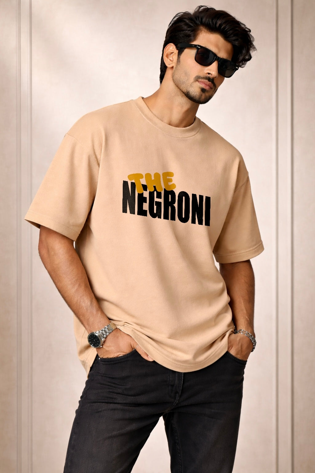 Zwuri Men The Negroni Oversized Tee