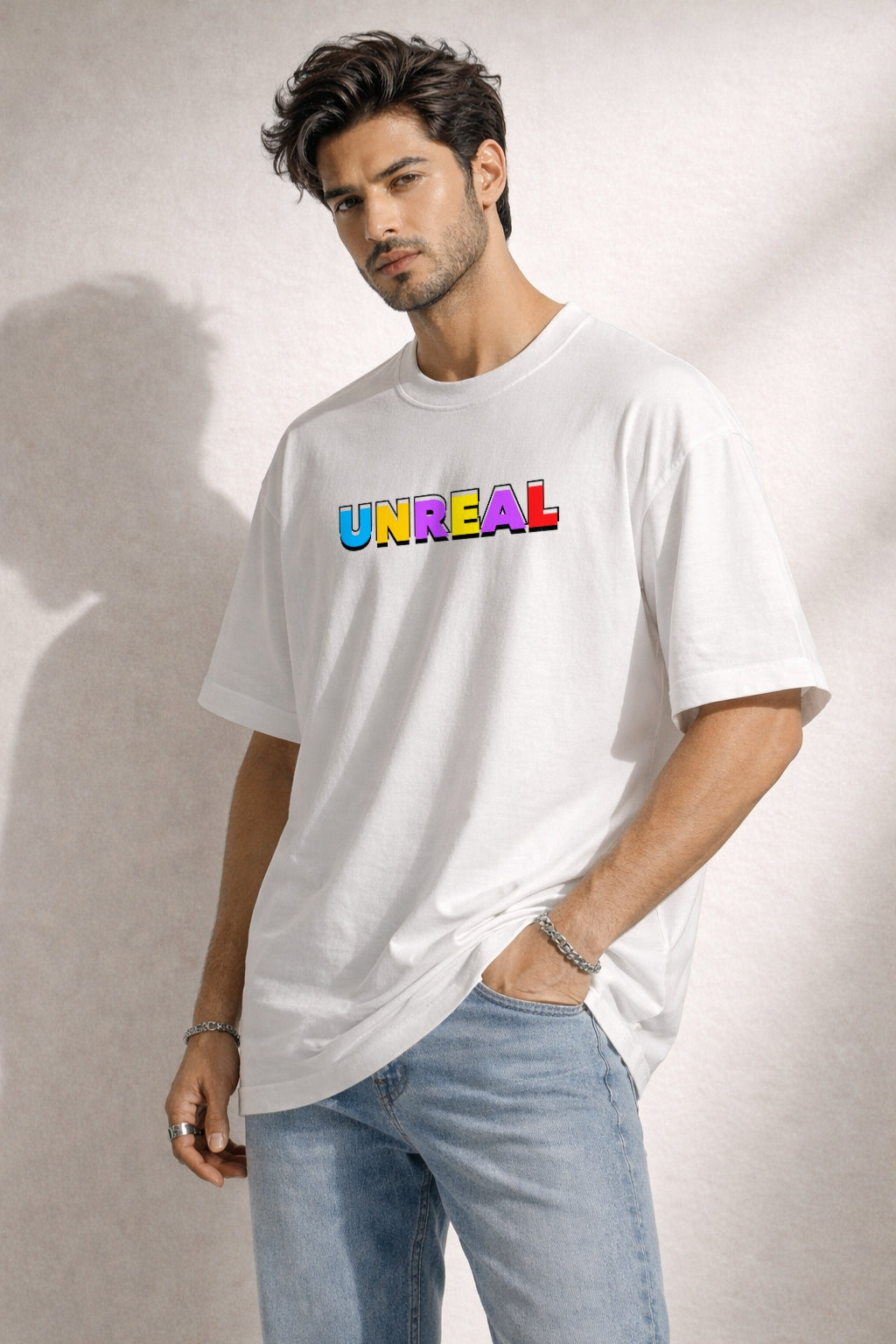Zwuri Men Unreal Oversized Tee