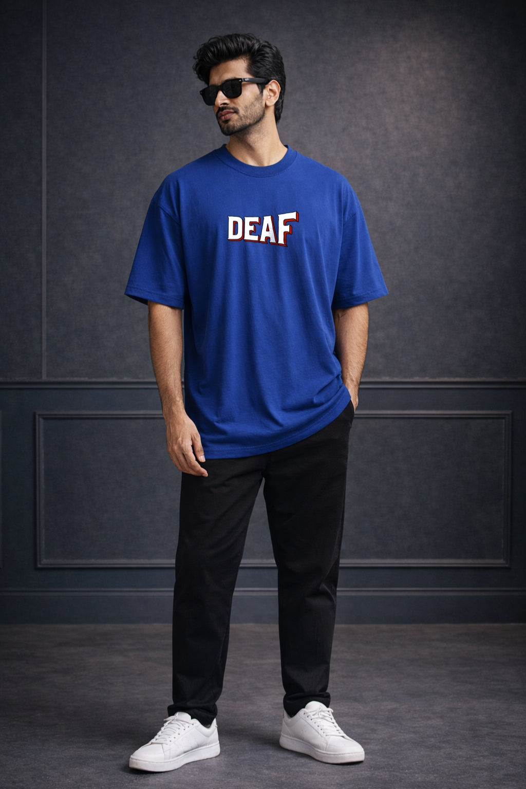 Zwuri Men Candid Edits Oversized Tee