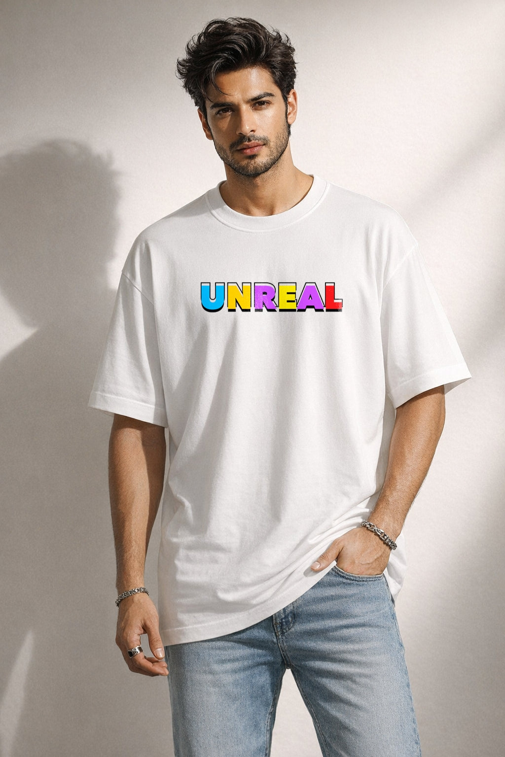 Zwuri Men Unreal Oversized Tee