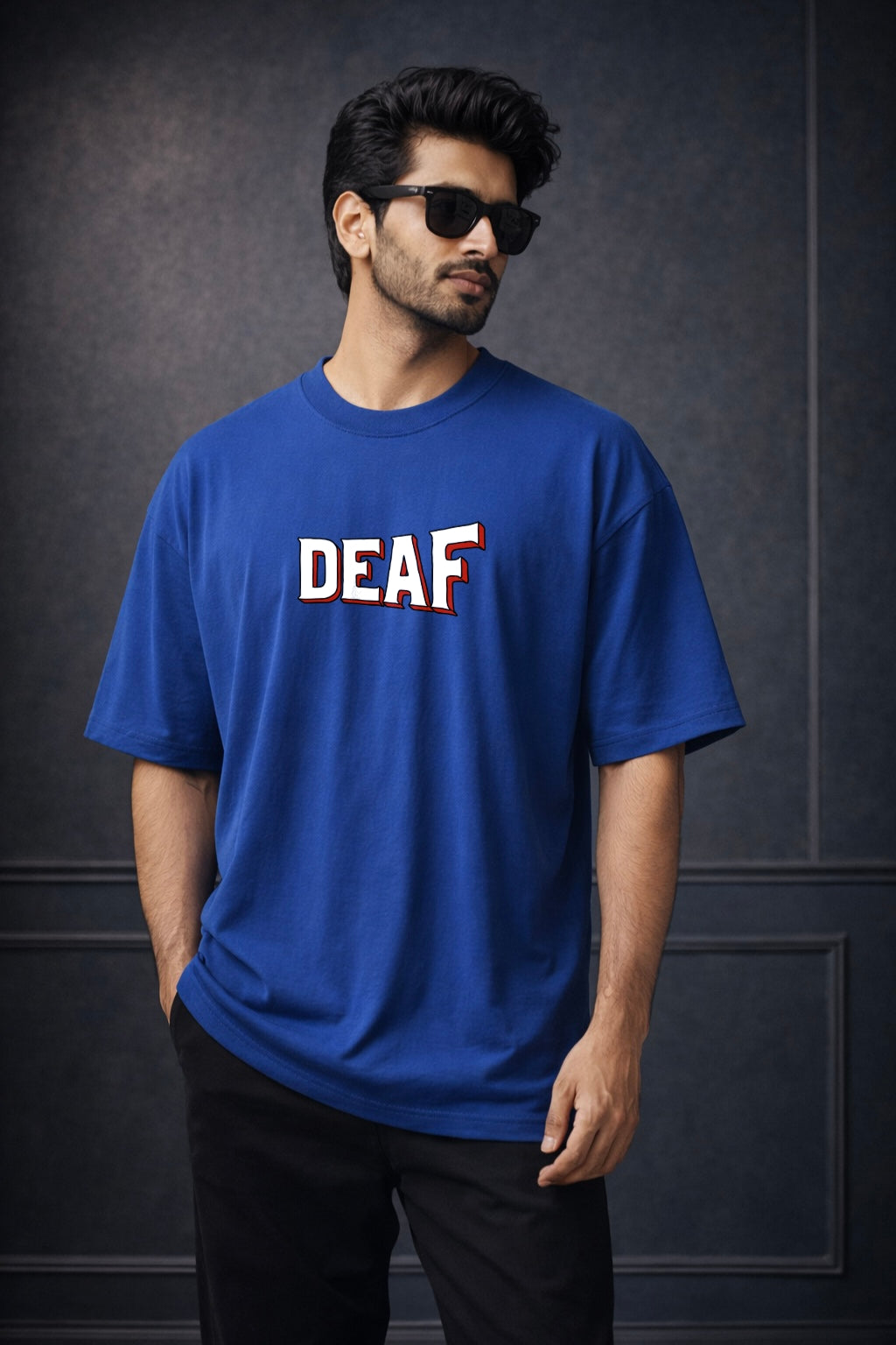 Zwuri Men Candid Edits Oversized Tee