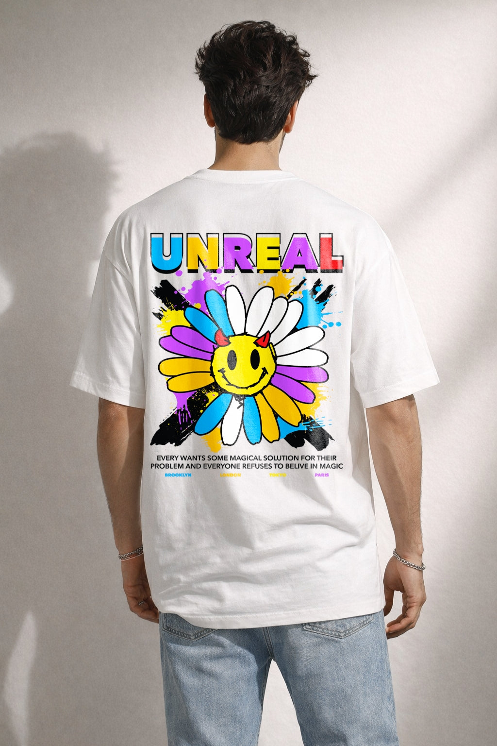 Zwuri Men Unreal Oversized Tee