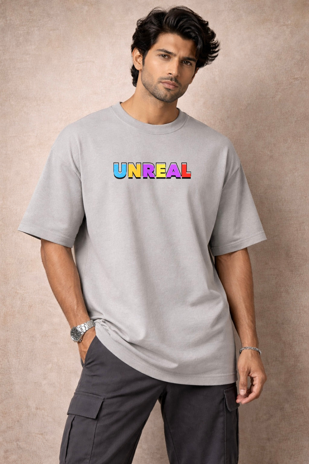 Zwuri Men Unreal Oversized Tee