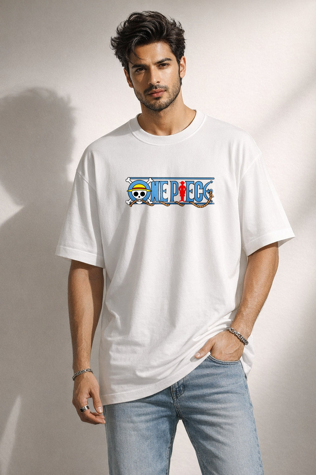 Zwuri Men One Piece Oversized Tee