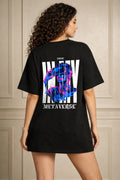 Zwuri Women Metaverse Oversized Tee