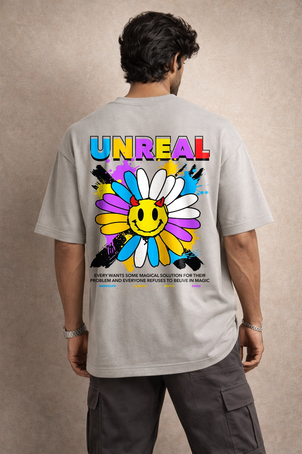 Zwuri Men Unreal Oversized Tee