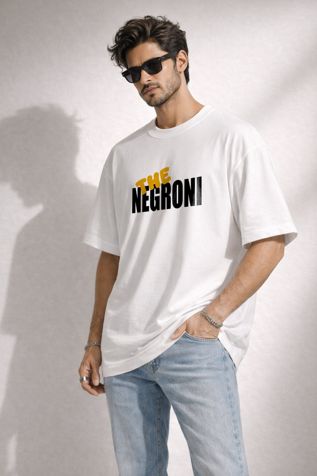 Zwuri Men The Negroni Oversized Tee