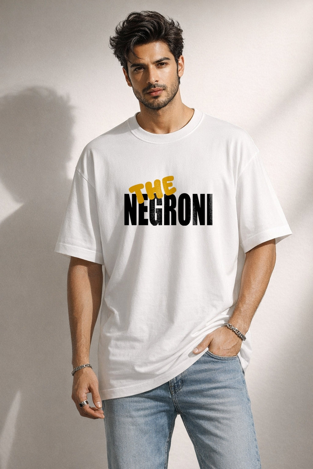 Zwuri Men The Negroni Oversized Tee