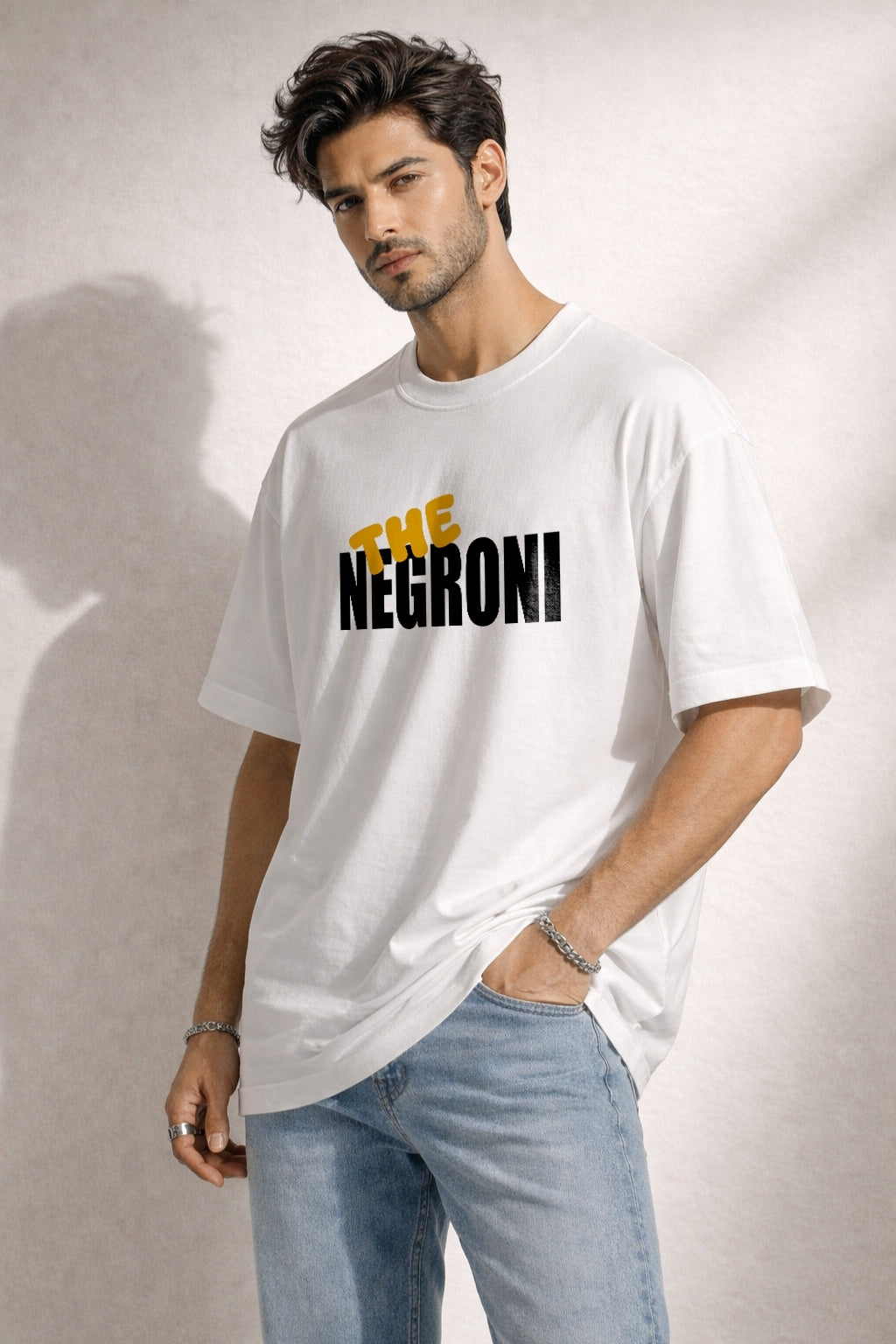 Zwuri Men The Negroni Oversized Tee