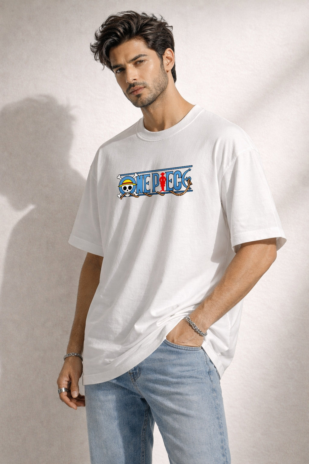 Zwuri Men One Piece Oversized Tee