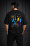Zwuri Men Where Are We Oversized Tee