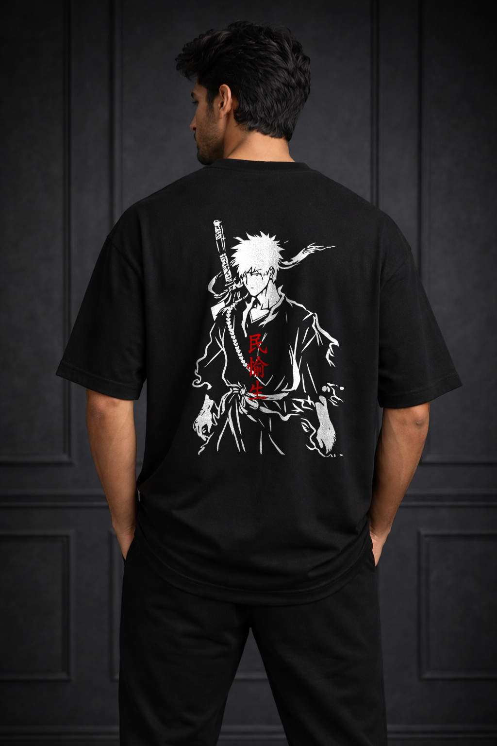 Zwuri Men Warriors Oversized Tee