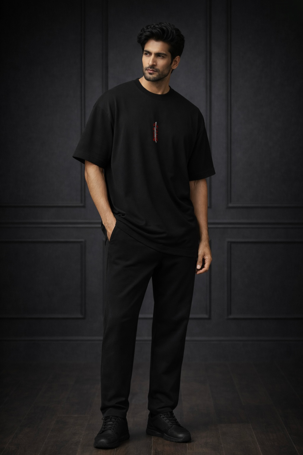Zwuri Men Warriors Oversized Tee