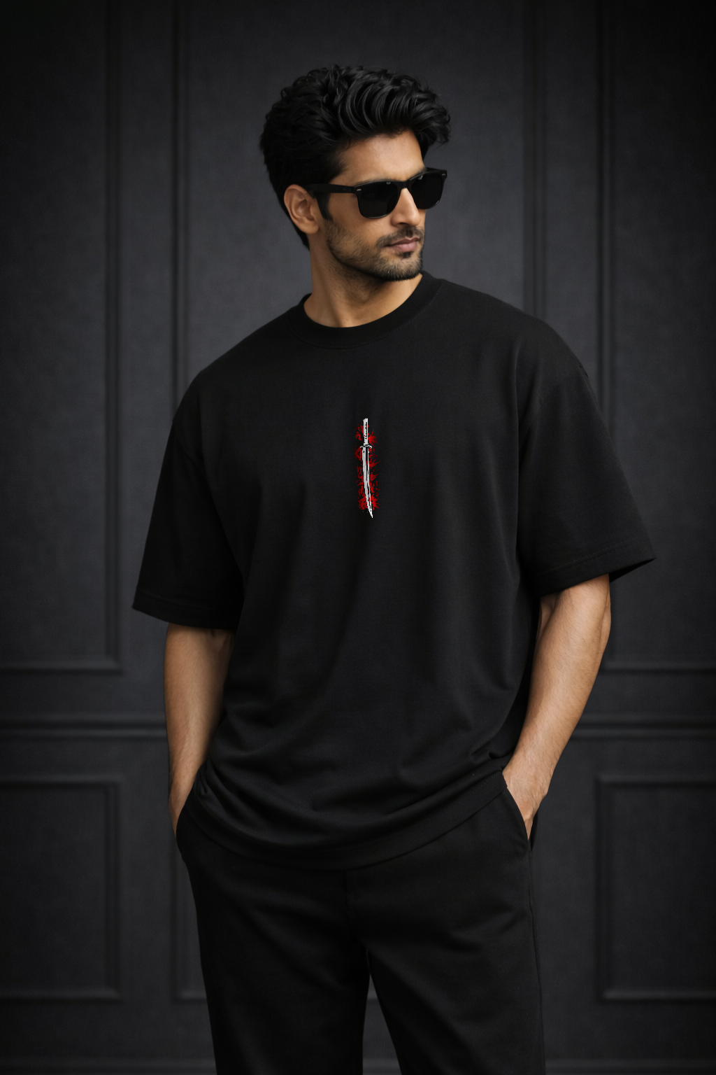 Zwuri Men Warriors Oversized Tee