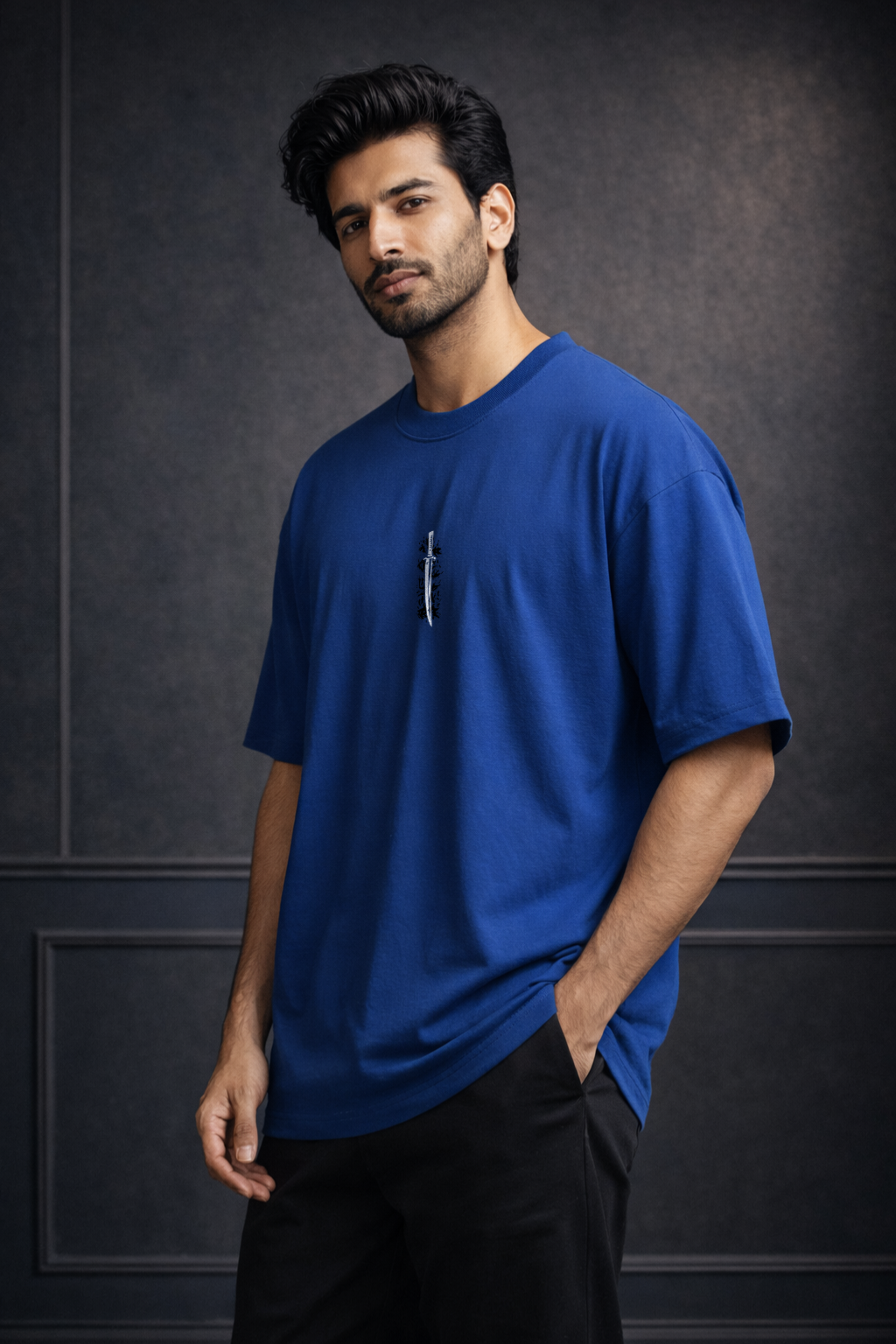 Zwuri Men Warriors Oversized Tee