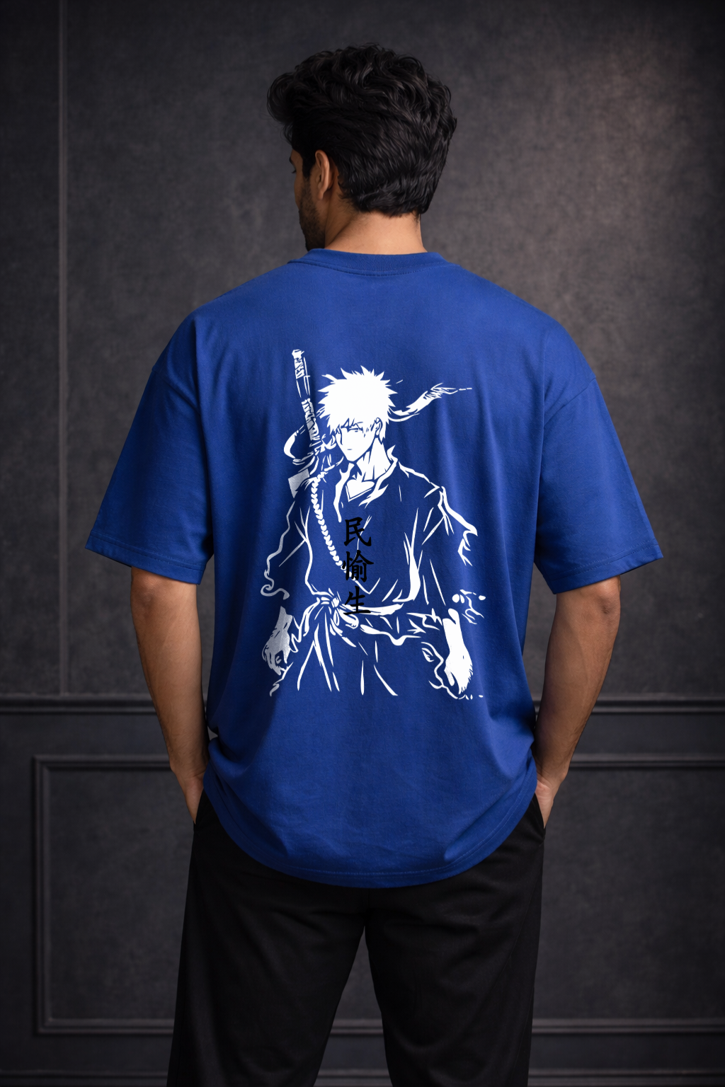 Zwuri Men Warriors Oversized Tee