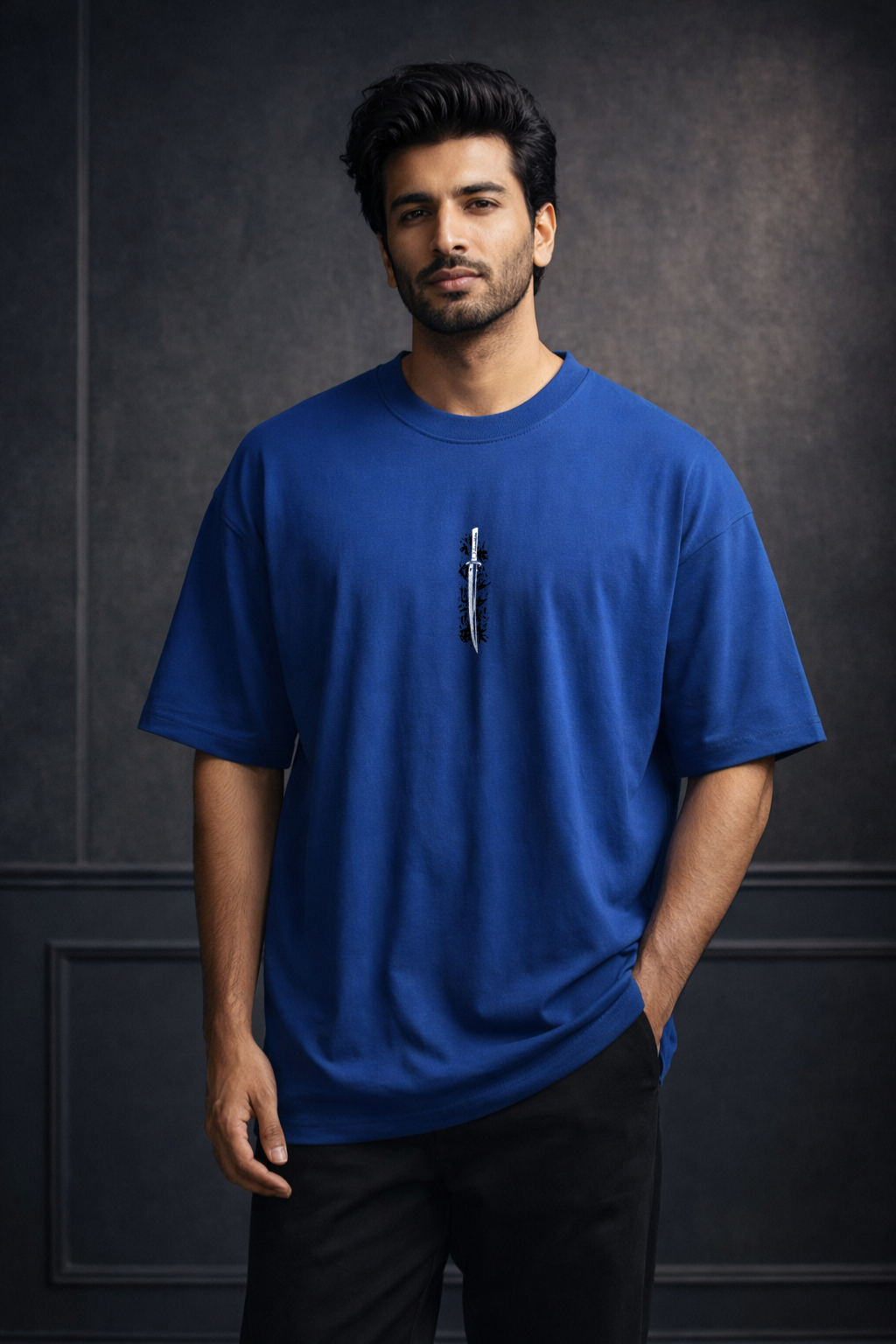 Zwuri Men Warriors Oversized Tee