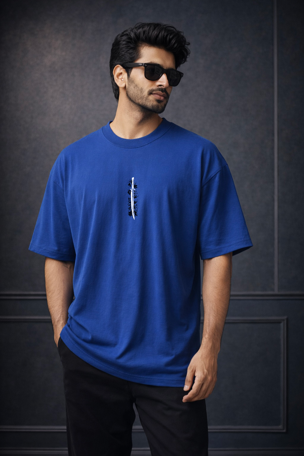 Zwuri Men Warriors Oversized Tee