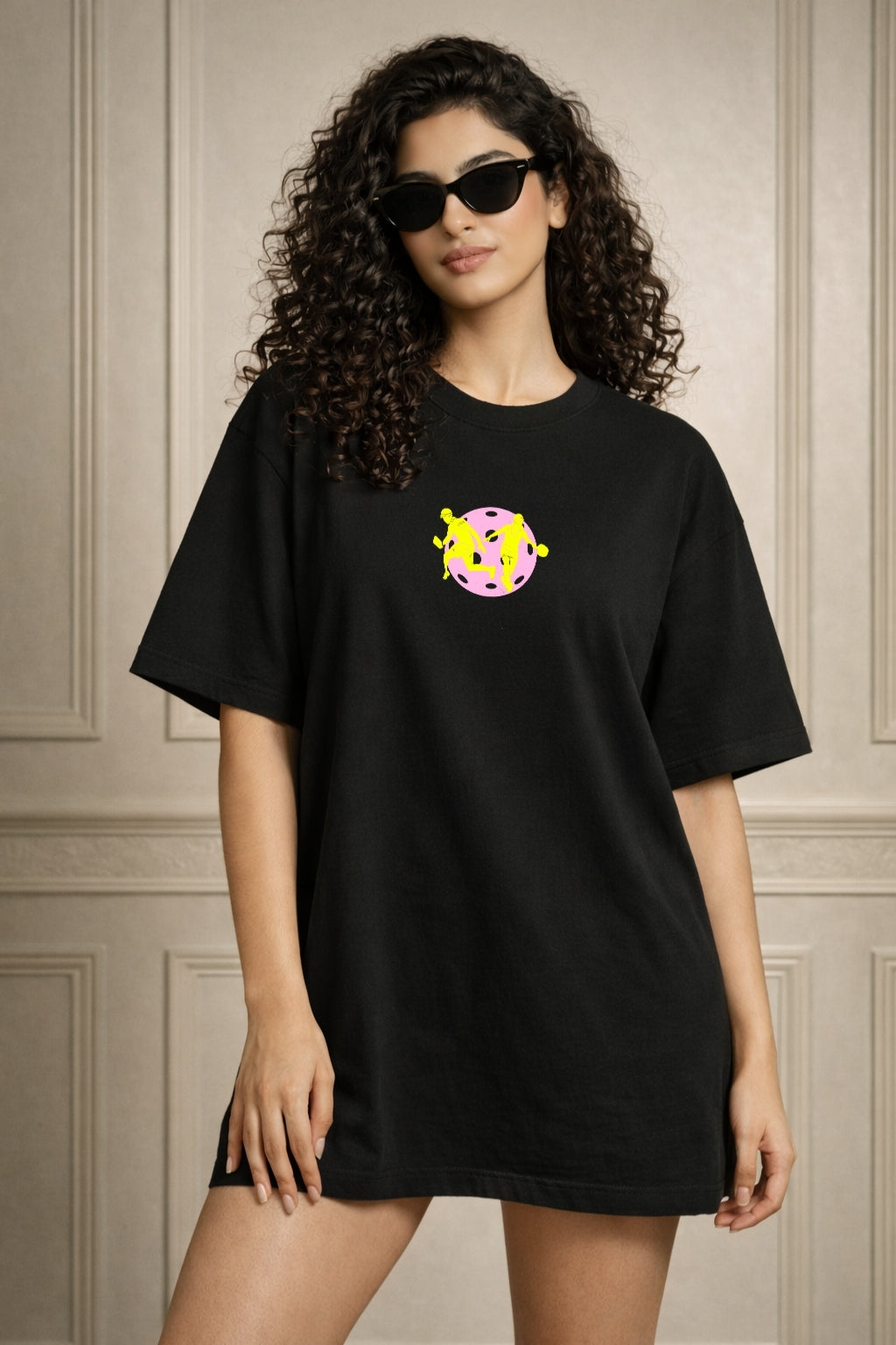 Zwuri Women Pickleball Oversized Tee